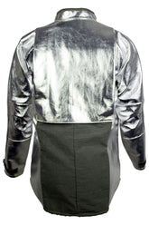 National Safety Apparel Carbon Armour Silvers H5 Extreme Molten Metal & Radiant Heat Jacket (each)